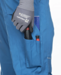 Obrázek z ARDON®SUMMER Pracovní kalhoty s laclem modré 