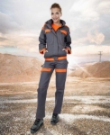 Obrázek z ARDON®COOL TREND Dámská montérková blůza šedo/oranžová 