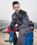 Obrázek z ARDON®COOL TREND Montérková blůza šedo-černá 