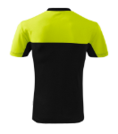Obrázek z MALFINI 109 Colormix Tričko unisex černo/limetkové 