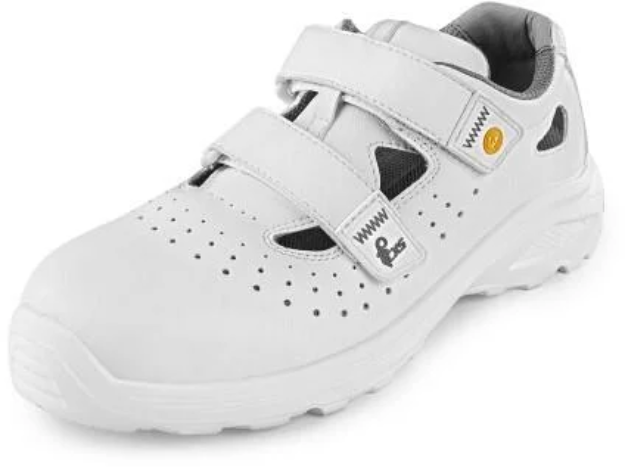 Obrázek z Obuv CXS WHITE ANAPO O1 ESD, sandál 