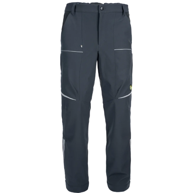 Obrázek z CERVA STIRLING STRETCH softshell zimní kalhoty černá 