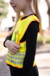 Obrázek z Korntex FUN Dětská bezpečnostní vesta hi vis yellow/​elephant 