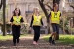 Obrázek z Korntex FUN Dětská bezpečnostní vesta hi vis yellow/​elephant 