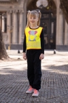 Obrázek z Korntex FUN Dětská bezpečnostní vesta hi vis yellow/​elephant 