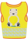 Obrázek z Korntex FUN Dětská bezpečnostní vesta hi vis yellow/​polar bear 