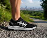 Obrázek z FJORD BAREFOOT+ O1 NM Black/White Low 