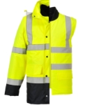 Obrázek z PORTWEST HI-VIS TRAFFIC S471 / Voděodolná reflexní bunda 4v1 - HV žlutá/námořní modrá 